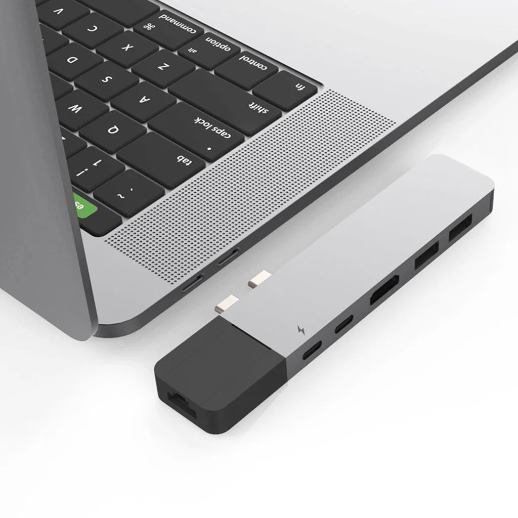 HyperDrive NET 6-in-2 USB-C Hub - Silver GN28N-SILVER
