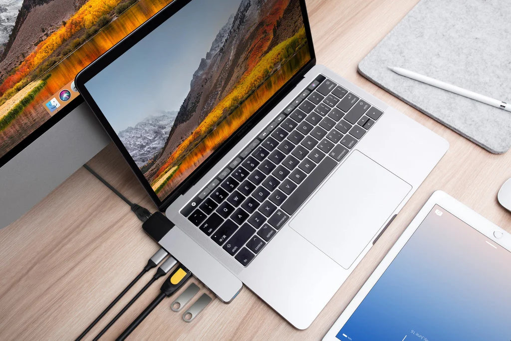 HyperDrive NET 6-in-2 USB-C Hub - Silver GN28N-SILVER