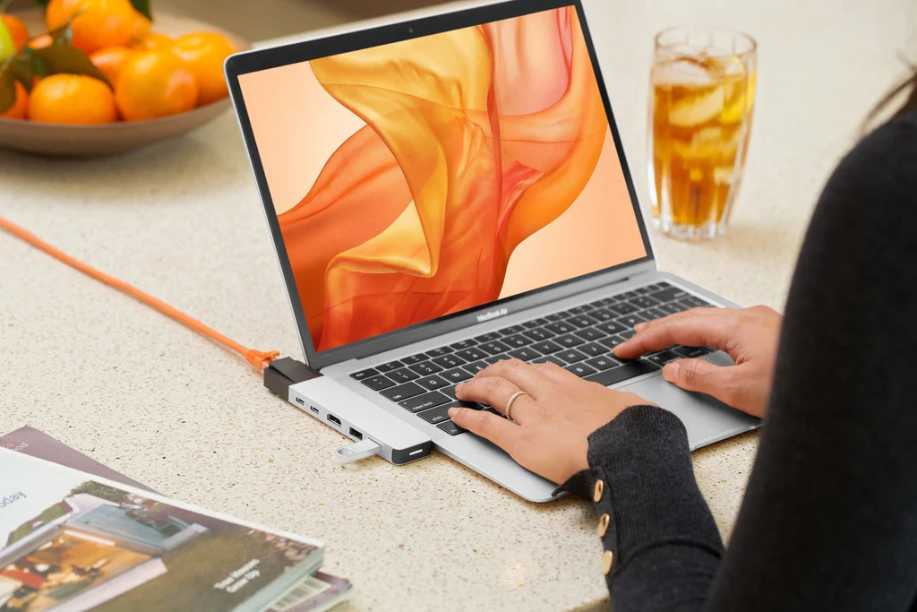 HyperDrive NET 6-in-2 USB-C Hub - Silver GN28N-SILVER