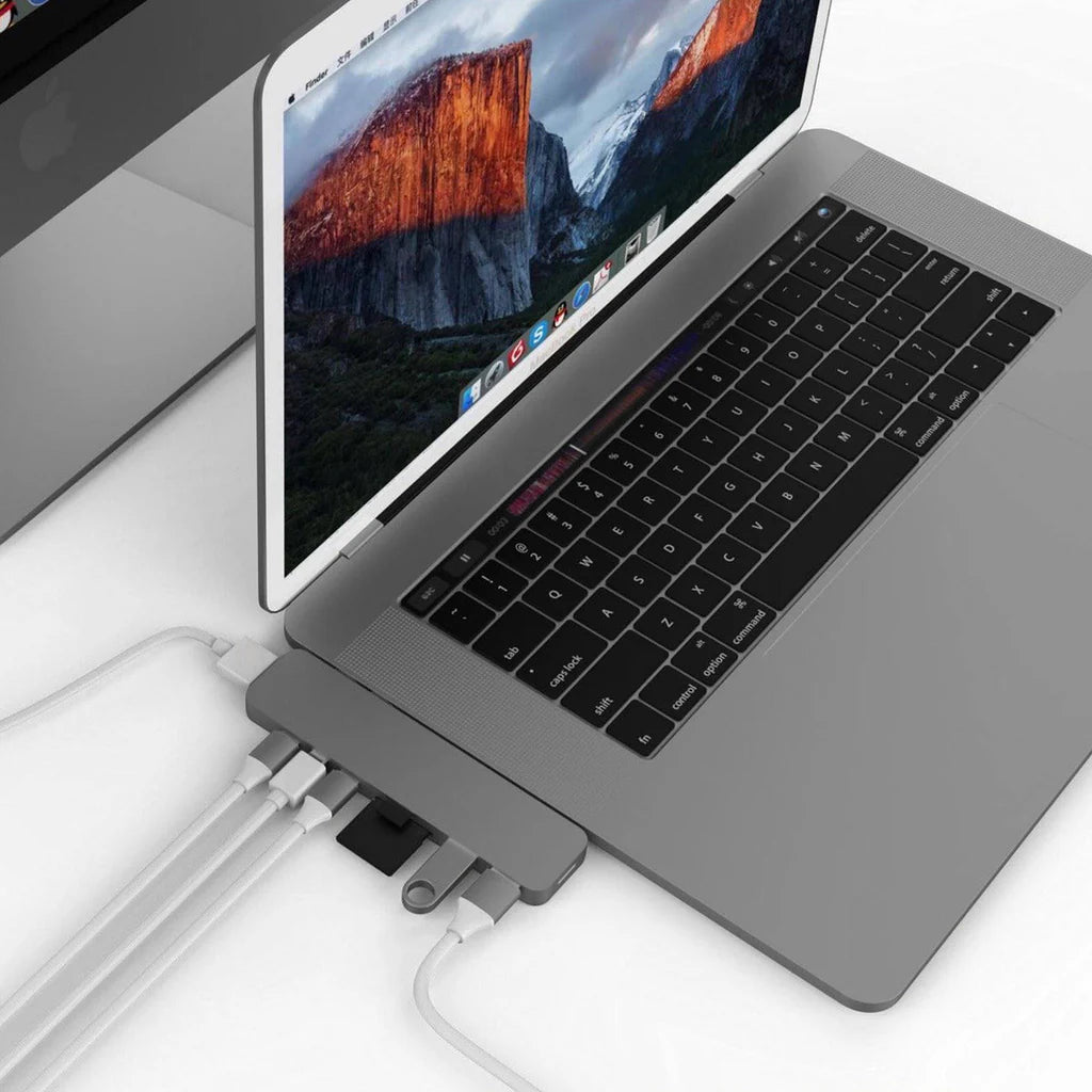 HyperDrive PRO 8-in-2 USB-C Hub - Grey GN28D-GRAY
