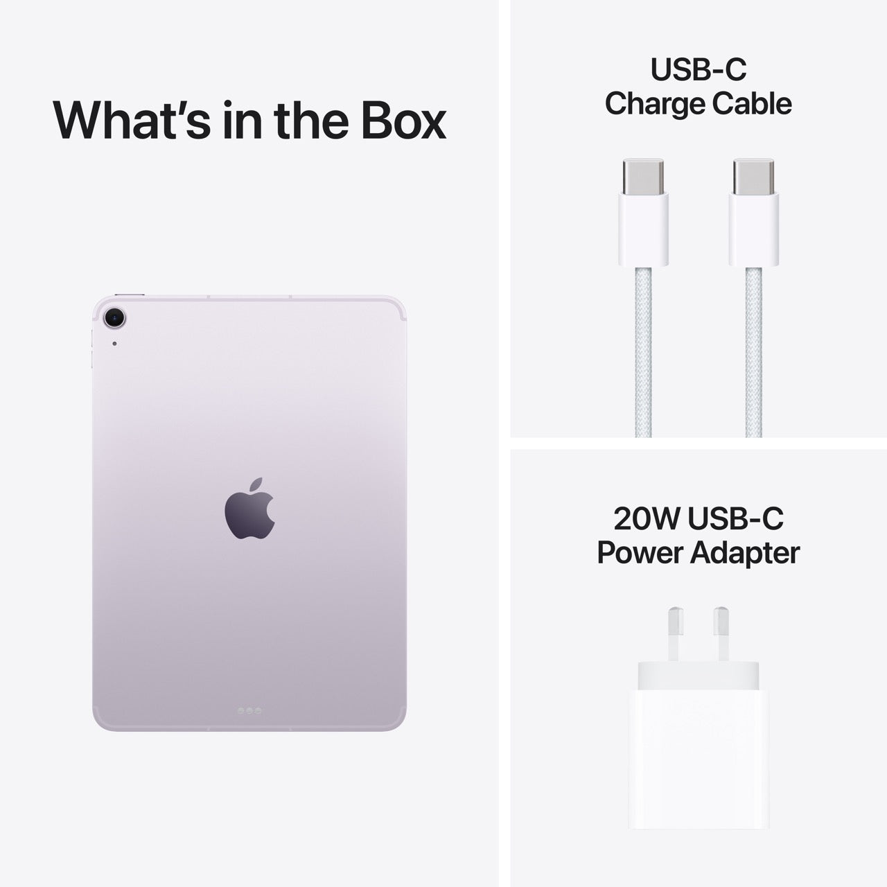 iPad Air 11in (M4) Wi-Fi + Cellular 1TB - Purple