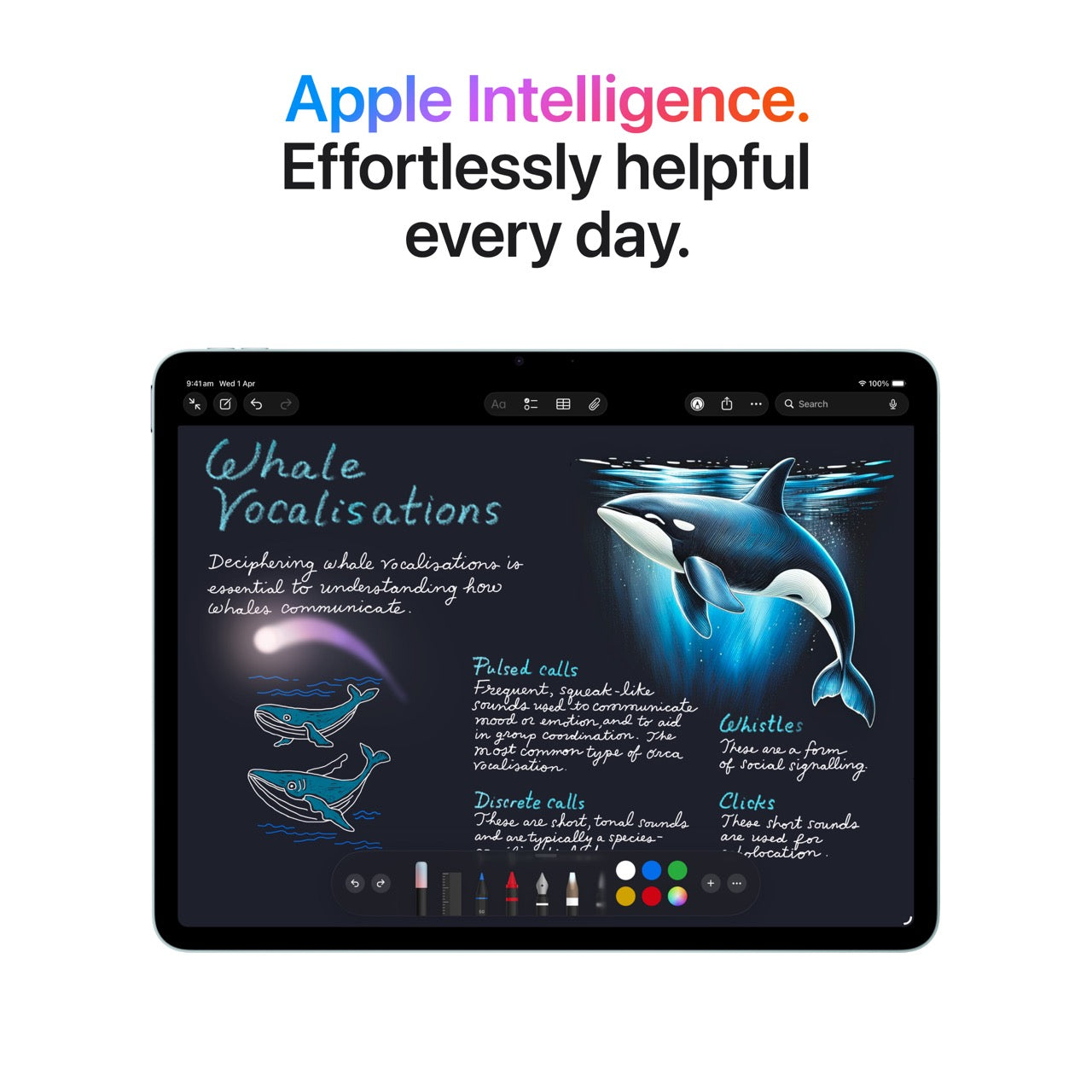iPad Air 11in (M4) Wi-Fi + Cellular 1TB - Purple