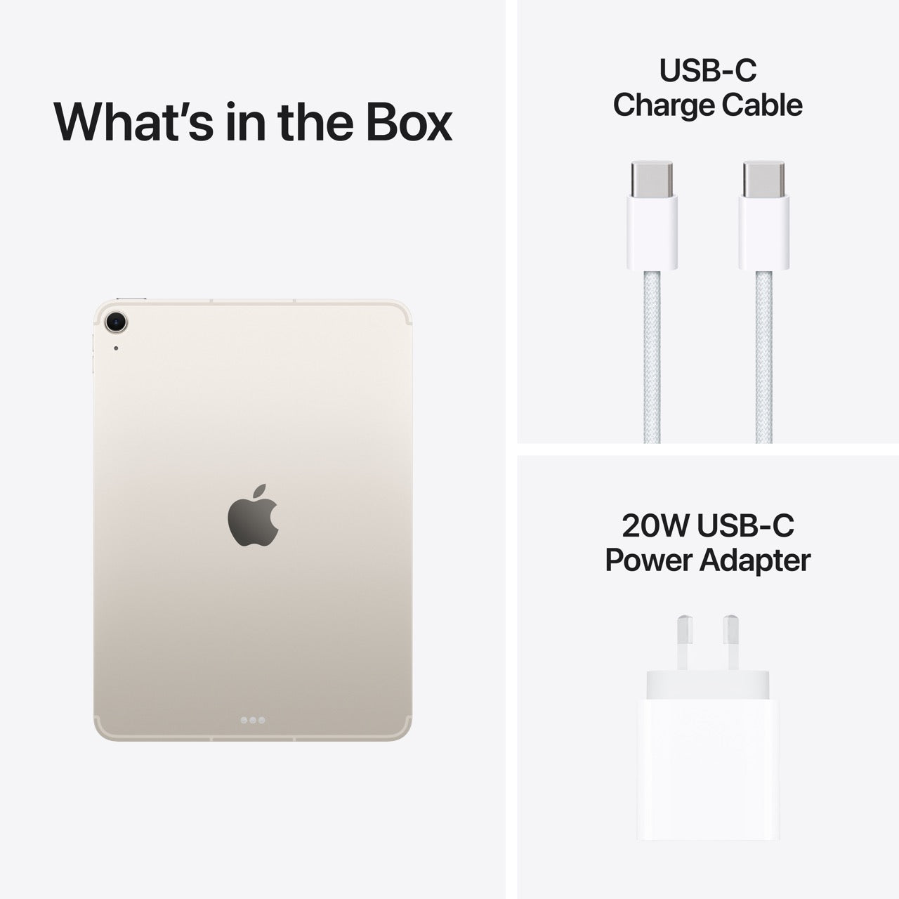 iPad Air 11in (M4) Wi-Fi + Cellular 128GB - Starlight