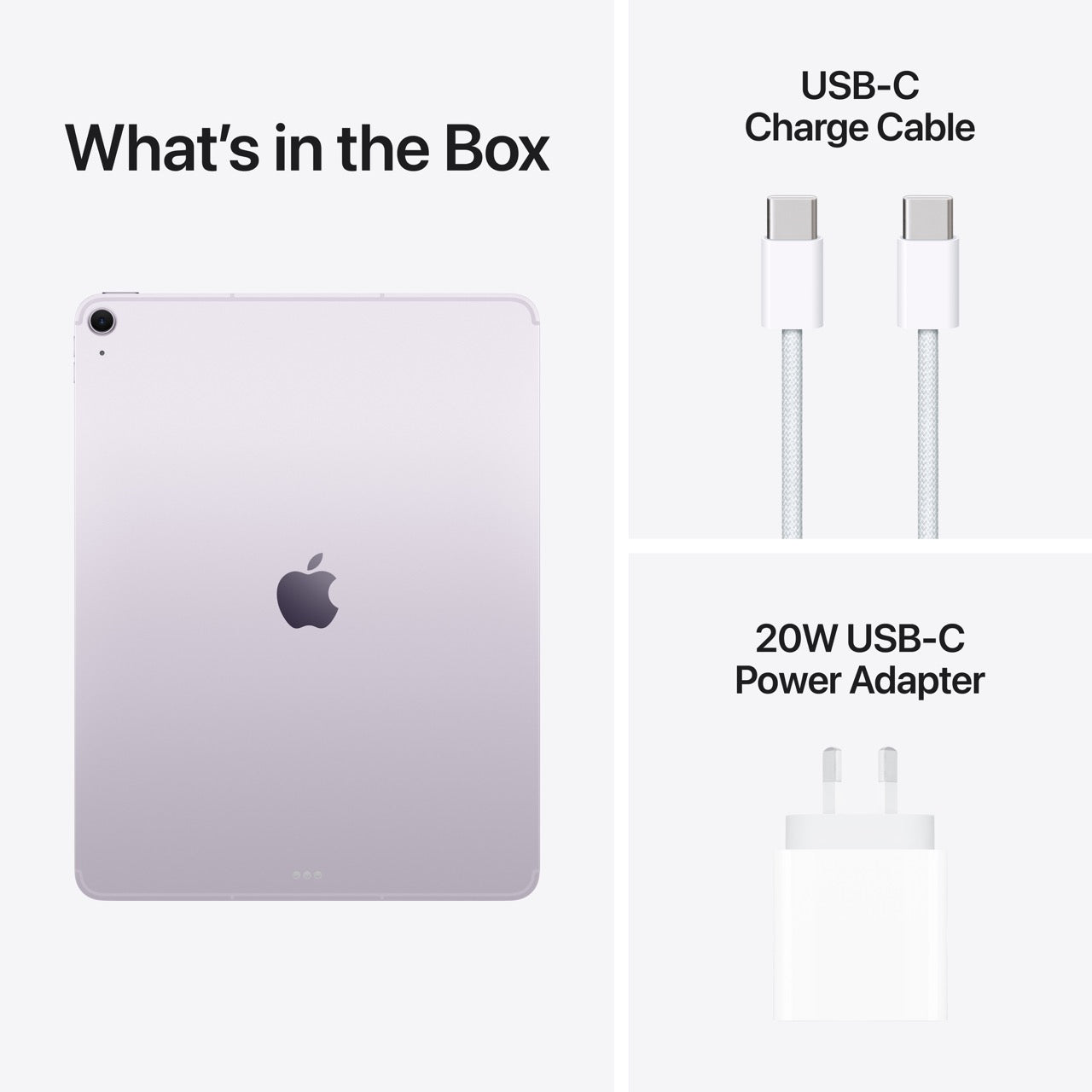 iPad Air 13in (M4) Wi-Fi + Cellular 128GB - Purple