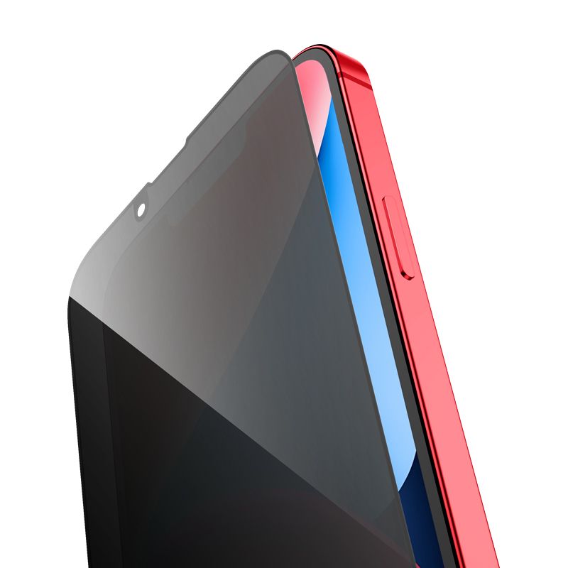 Hoco iPhone 16 Pro & 17 G15 Privacy 9D Full Cover Tempered Glass - Black