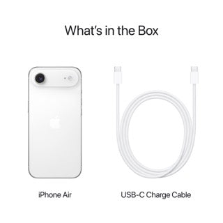 iPhone Air 1TB Cloud White