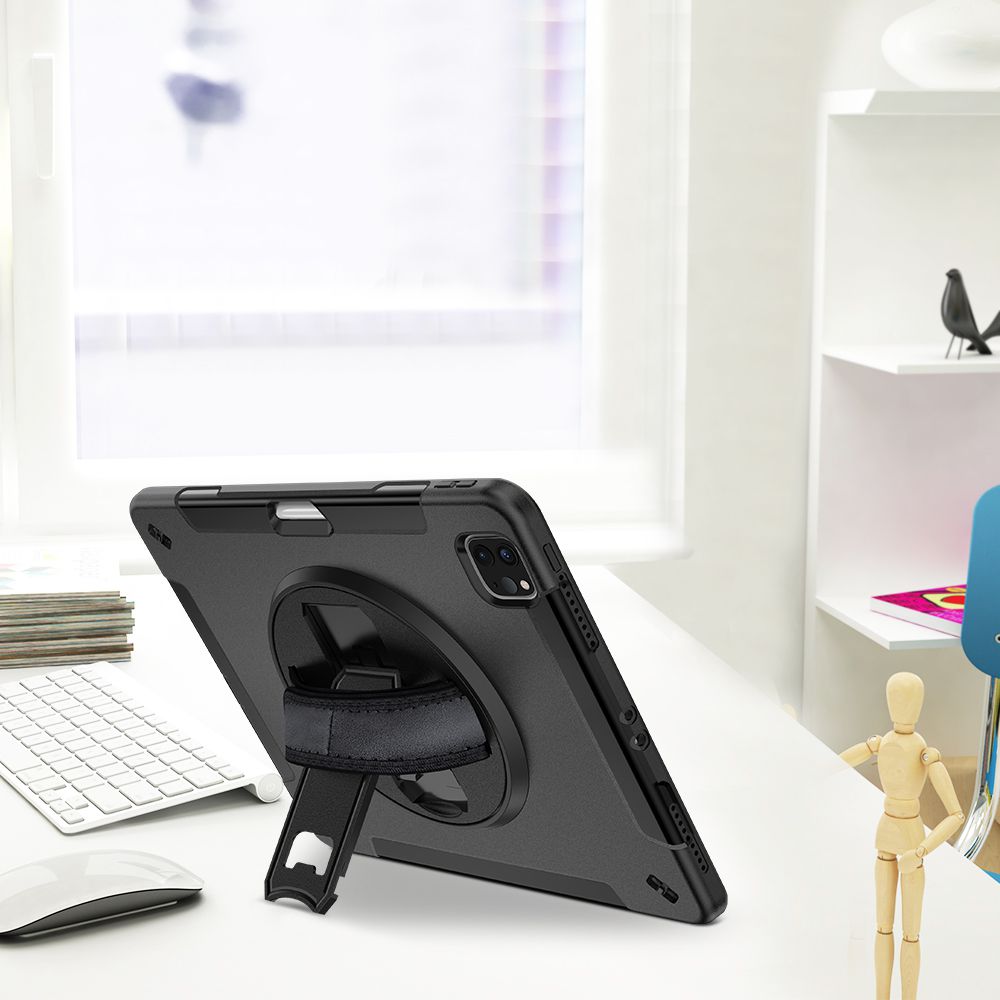iPad BLACKTECH Defender Case - Black iPad 10th and 11th Generation
