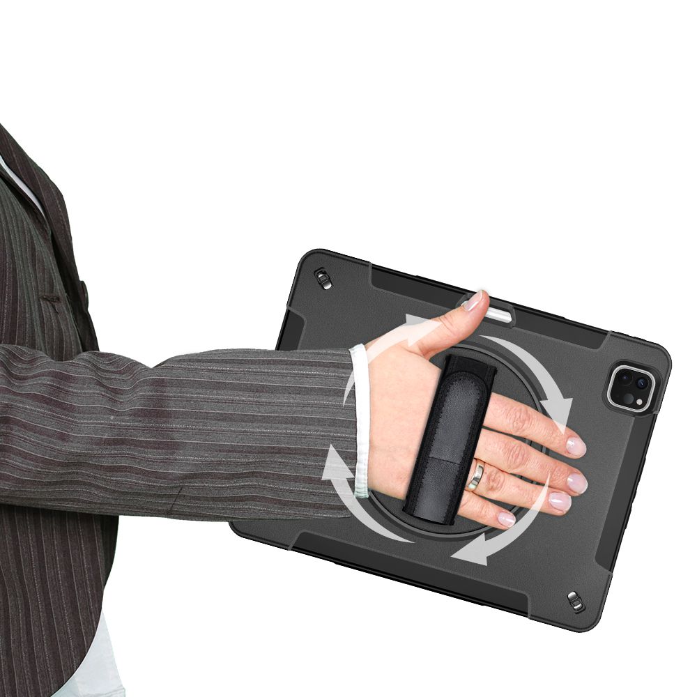 iPad BLACKTECH Defender Case - Black iPad 10th and 11th Generation
