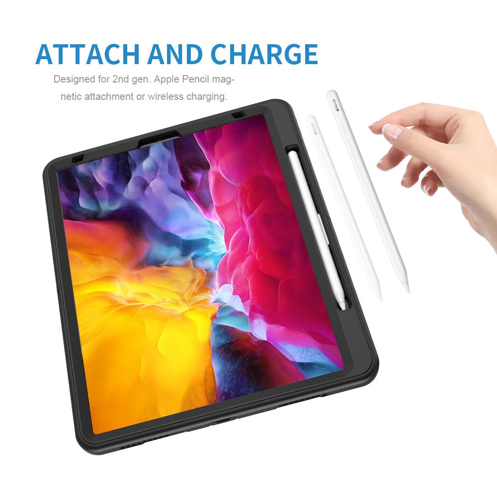 iPad BLACKTECH Defender Case - Black iPad 10th and 11th Generation