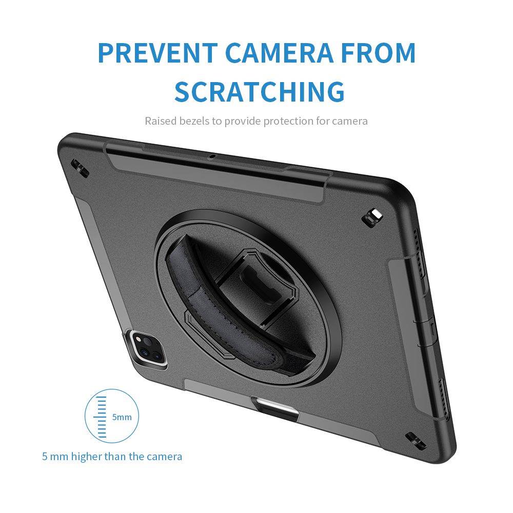 iPad BLACKTECH Defender Case - Black iPad 10th and 11th Generation