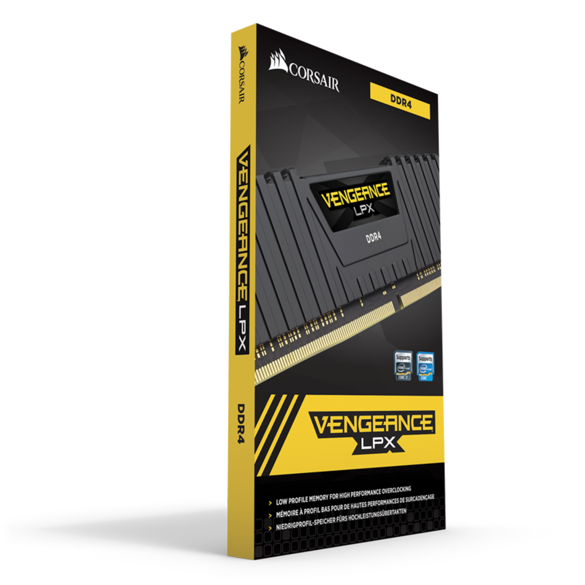 Corsair VENGEANCE® LPX 16GB (2 x 16GB) DDR4 DRAM 3000MHz C15 Memory Kit - Black