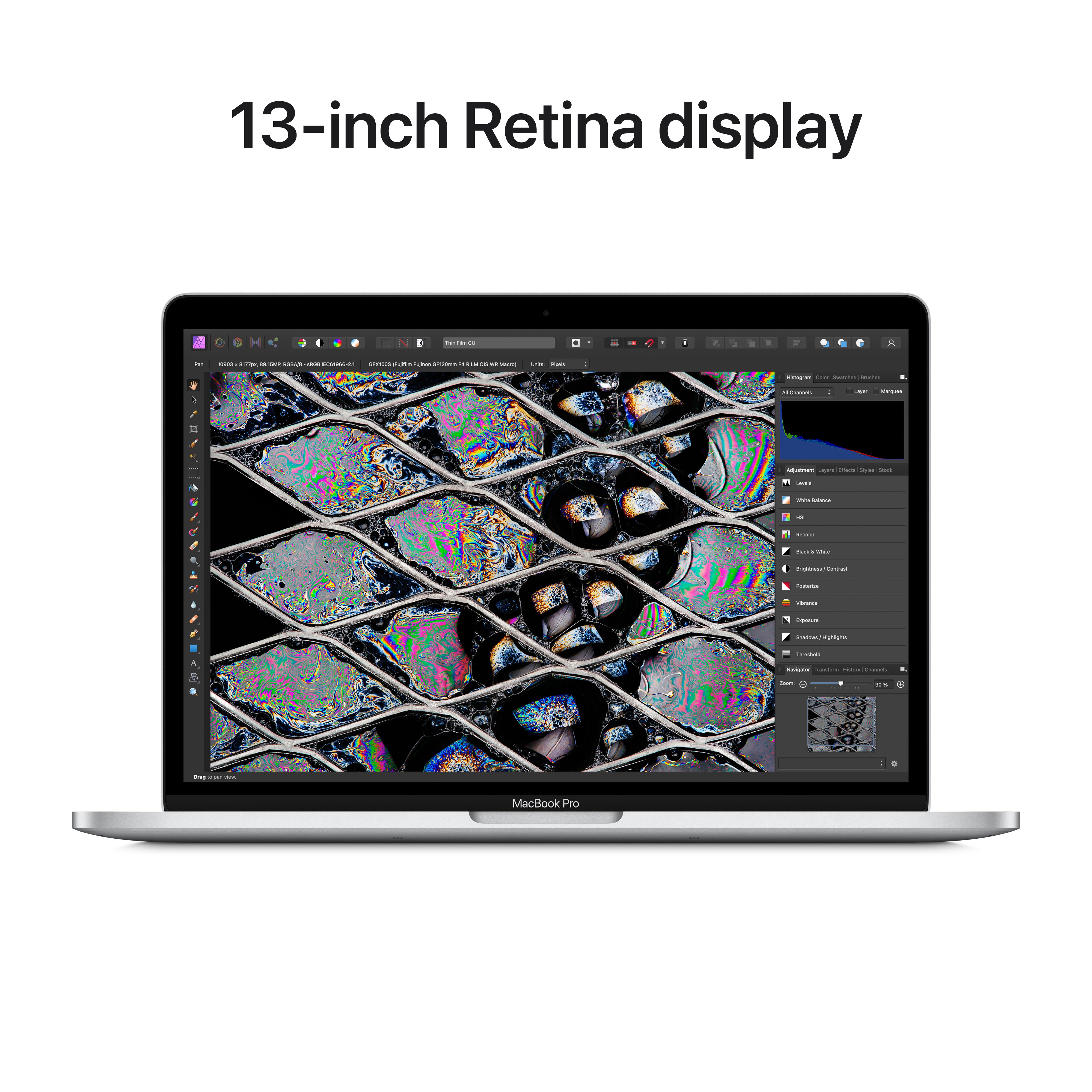 MacBook Pro 13.3inch M2 8C CPU / 10C GPU - 8GB Memory - 512GB SSD Silver