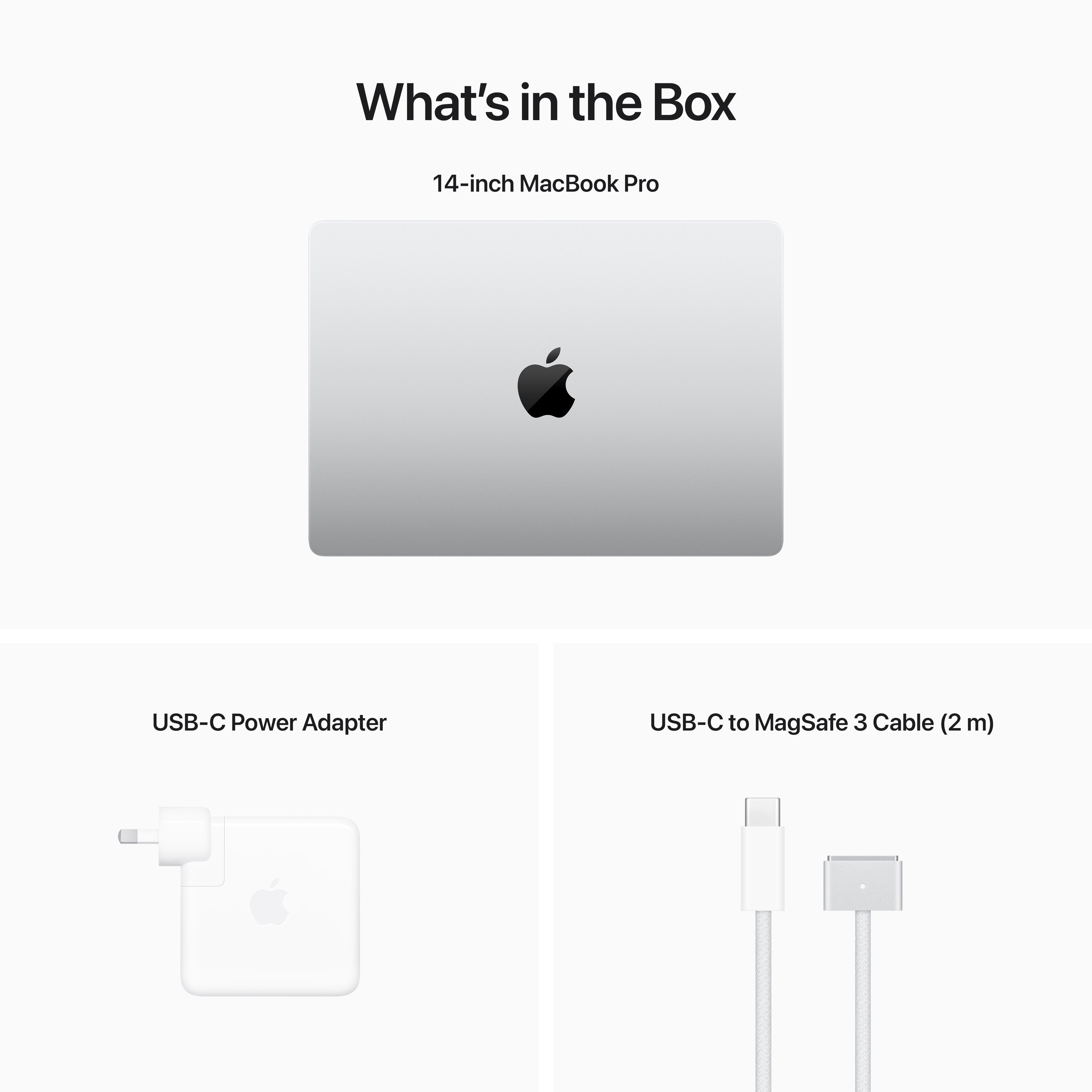 MacBook Pro 14.2inch M2 Pro 12C CPU / 19C GPU - 16GB - 1TB SSD - 96W - Silver
