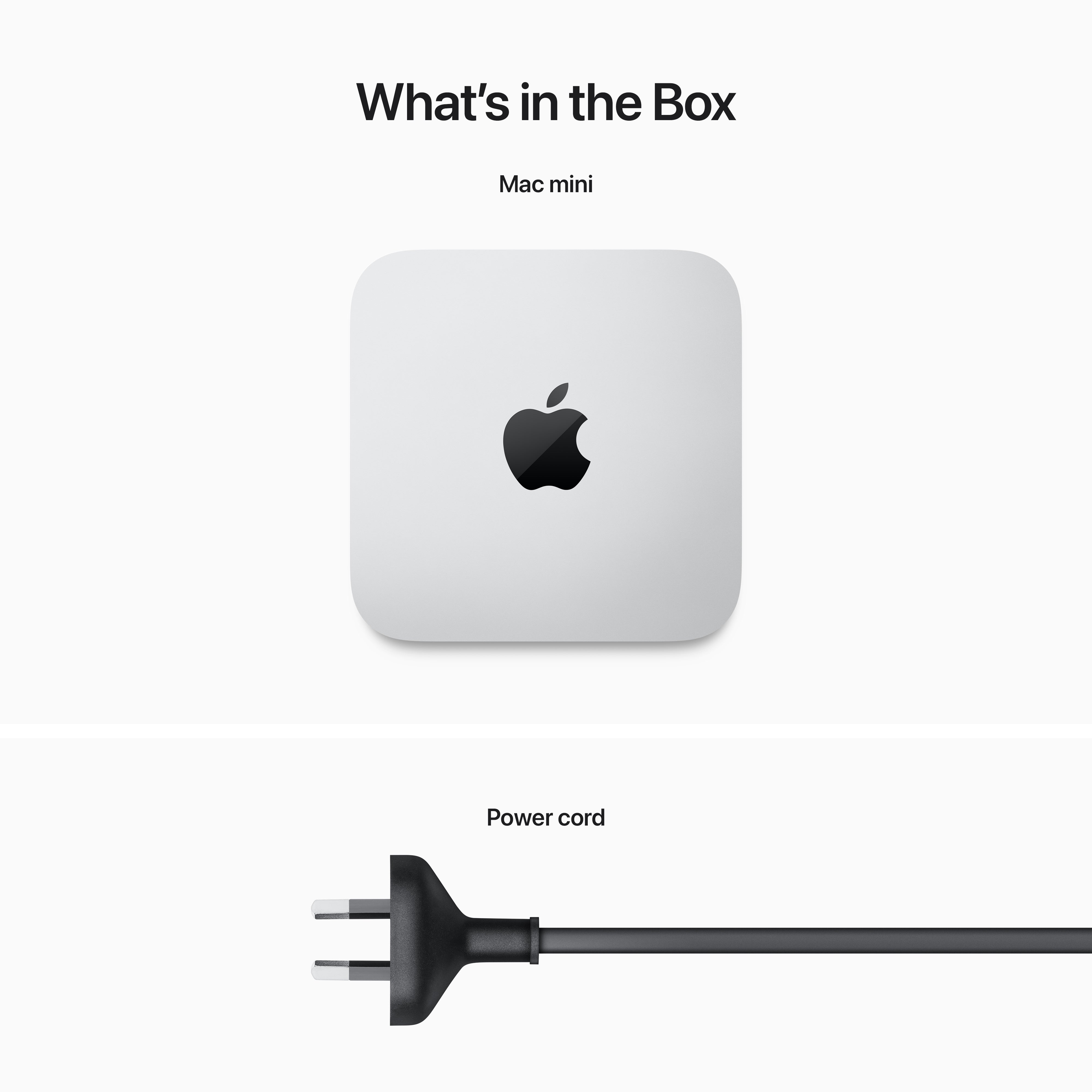 Mac Mini M2 Pro 10 core CPU 16 core GPU 16GB unified memory 512GB SSD Gigabit Ethernet