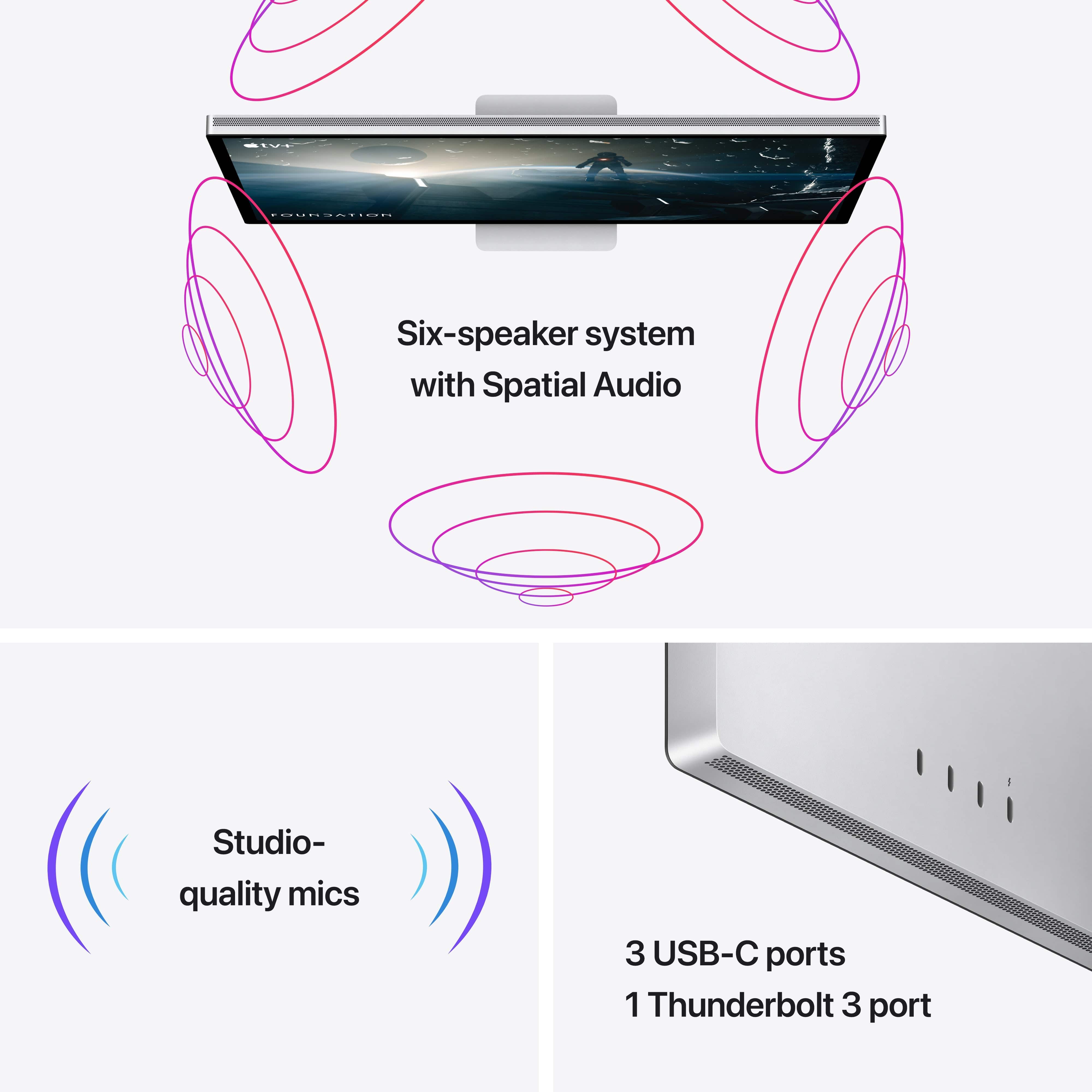 Apple Studio Display - Nano-Texture Glass - VESA Mount Adapter (Stand not included)